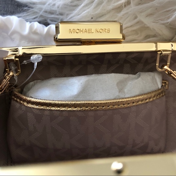 Michael Kors Elsie Dome Clutch - Picture 6 of 6